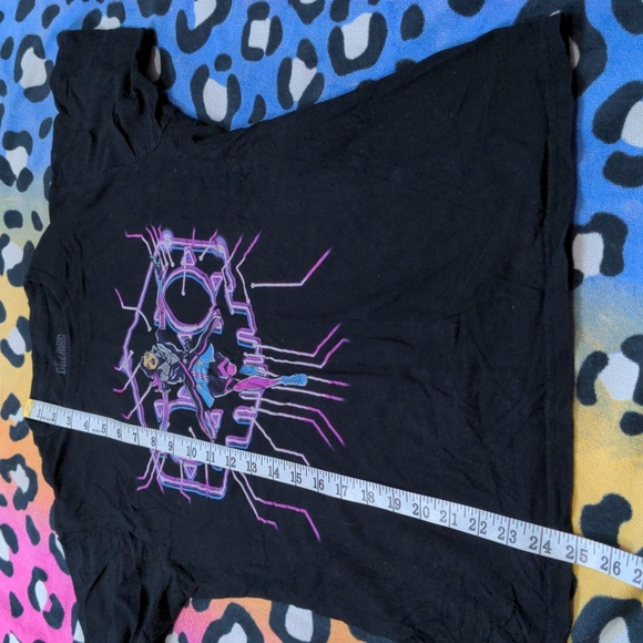 5/20 Overwatch Sombra Hacker Skull Shirt - Picture 5 of 6